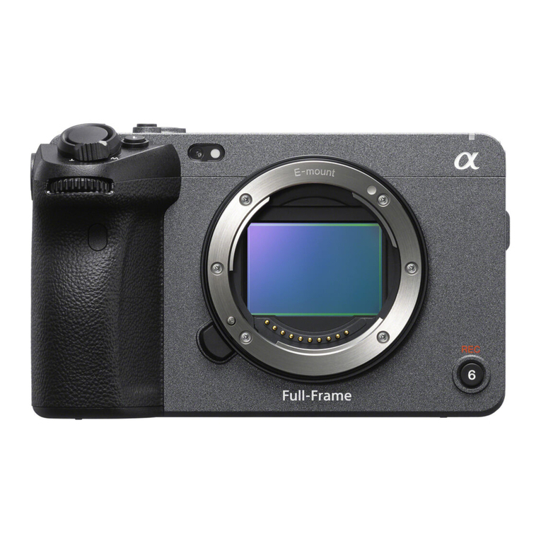 Sony FX3 User manual