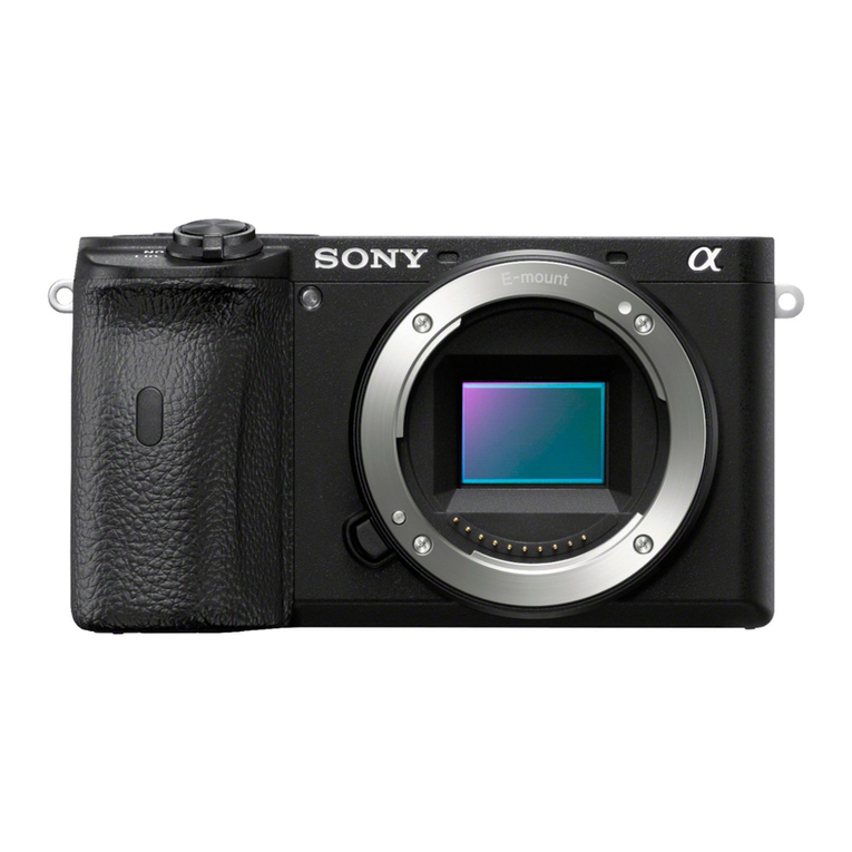 Sony Alpha 6600 User manual