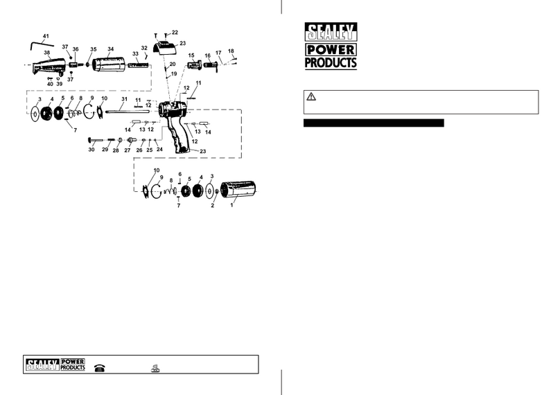 Sealey SA341 User manual