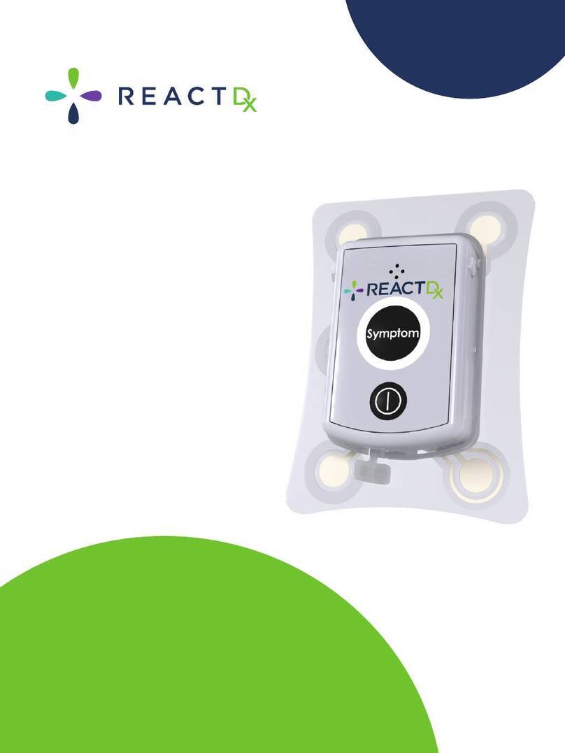 Medicomp reactDX TelePatch User manual