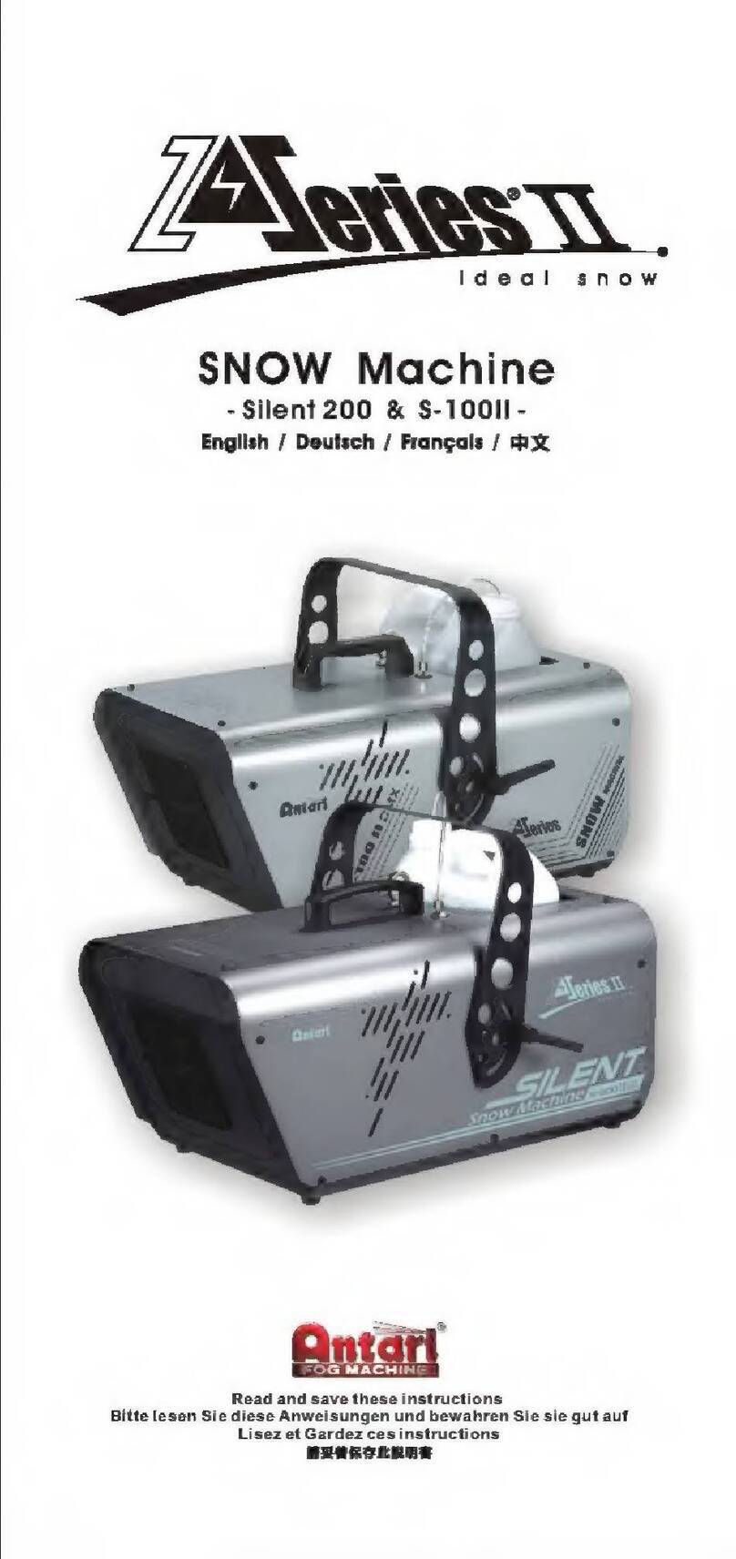 Antari II Series User manual