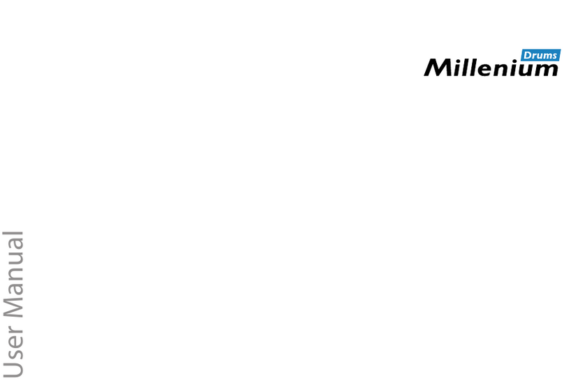 thomann Millenium Drums Mobile Drum MD-100 User manual thomann Millenium Drums Mobile Drum MD-100 User manual