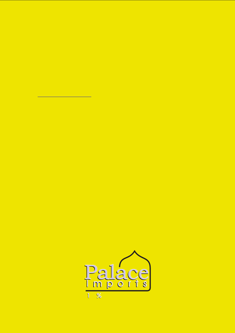 Palace Imports 9201 User manual