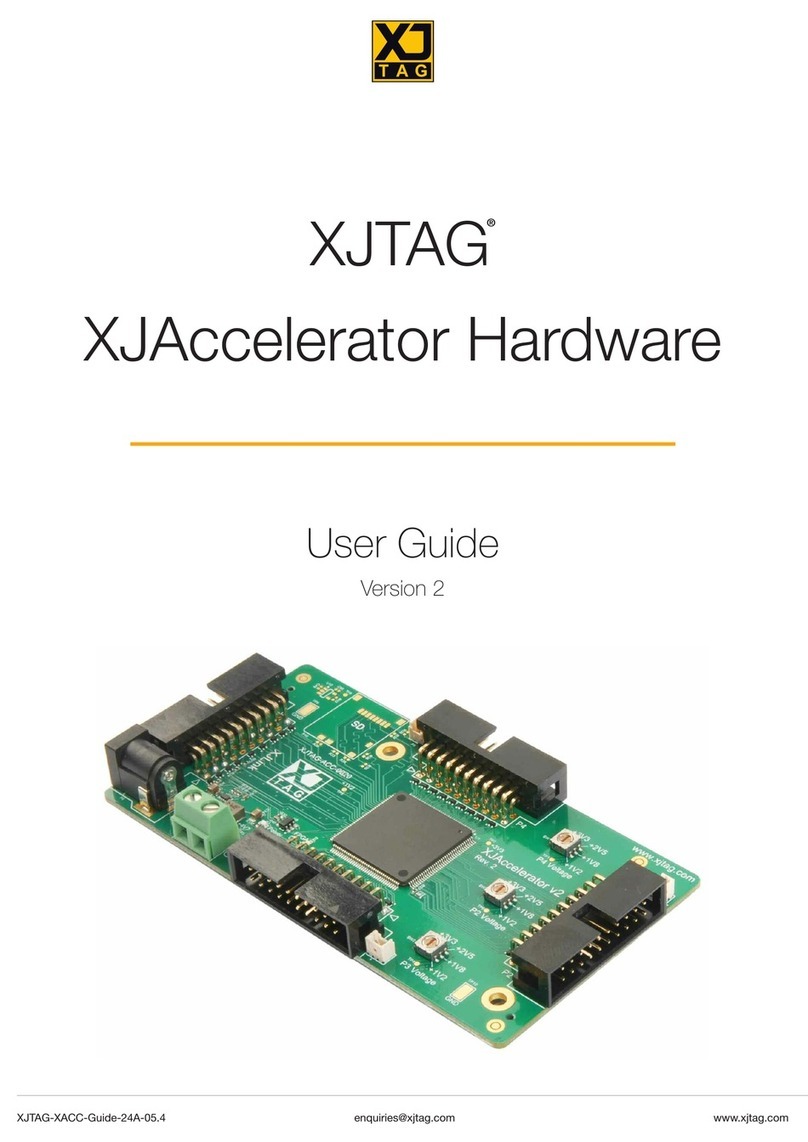 XJTAG XJAccelerator User manual