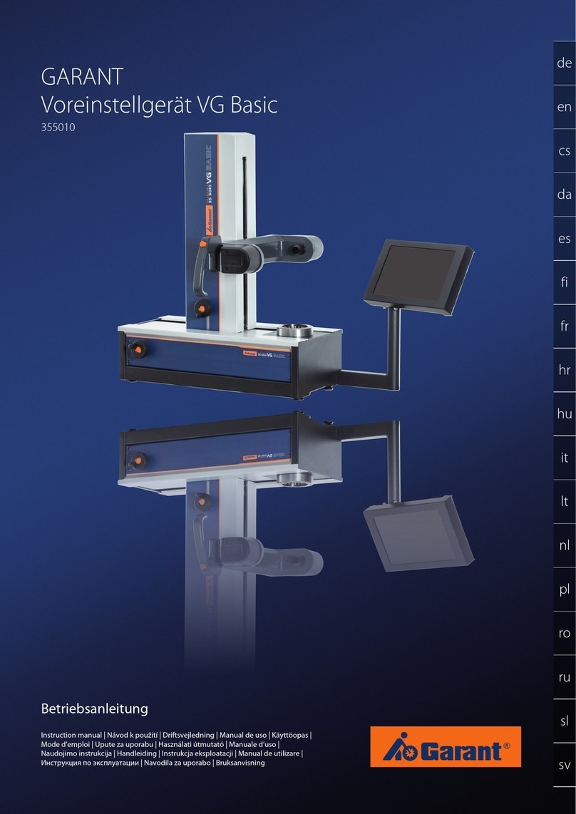 Hoffmann GARANT VG Basic User manual