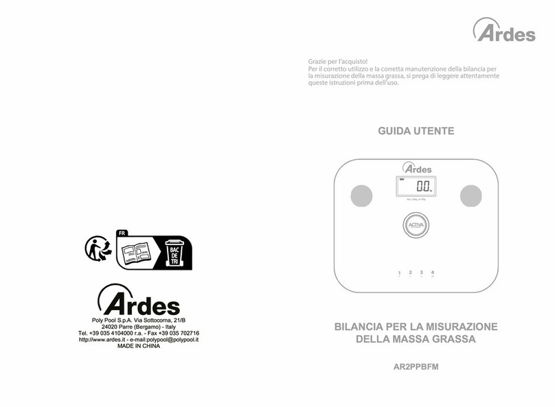 ARDES AR2PPBFM User manual