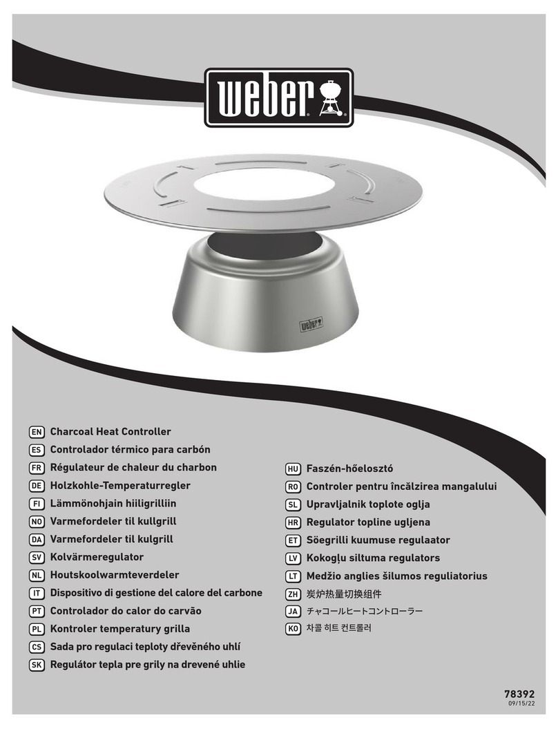 Weber 78392 User manual