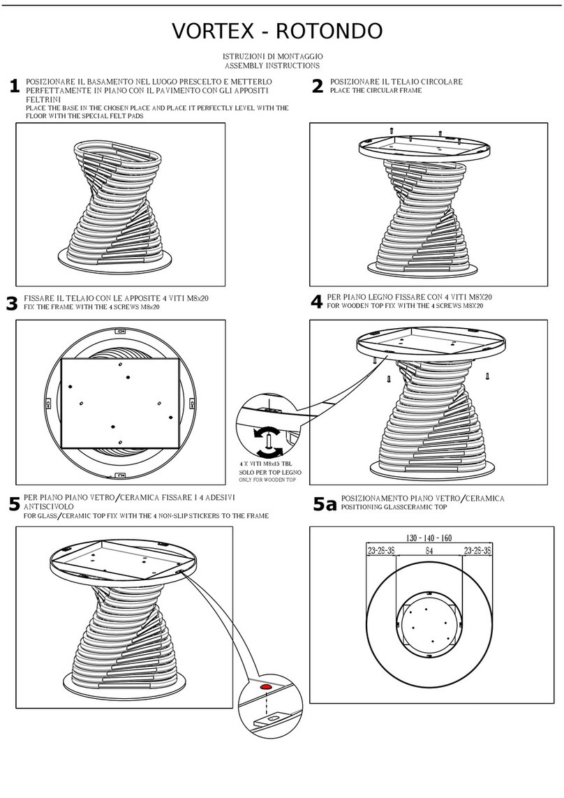 diotti Vortex Table User manual