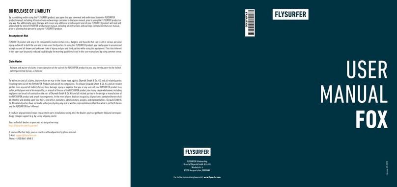 FLYSURFER FOX User manual