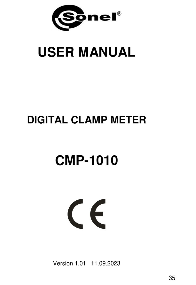 Sonel CMP-1010 User manual