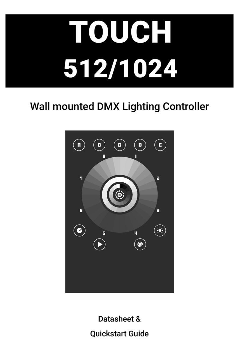 CHROMATEQ TOUCH 512 User manual