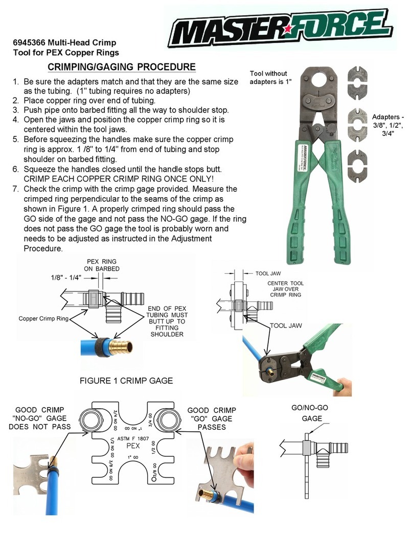 MasterForce 6945366 Guide