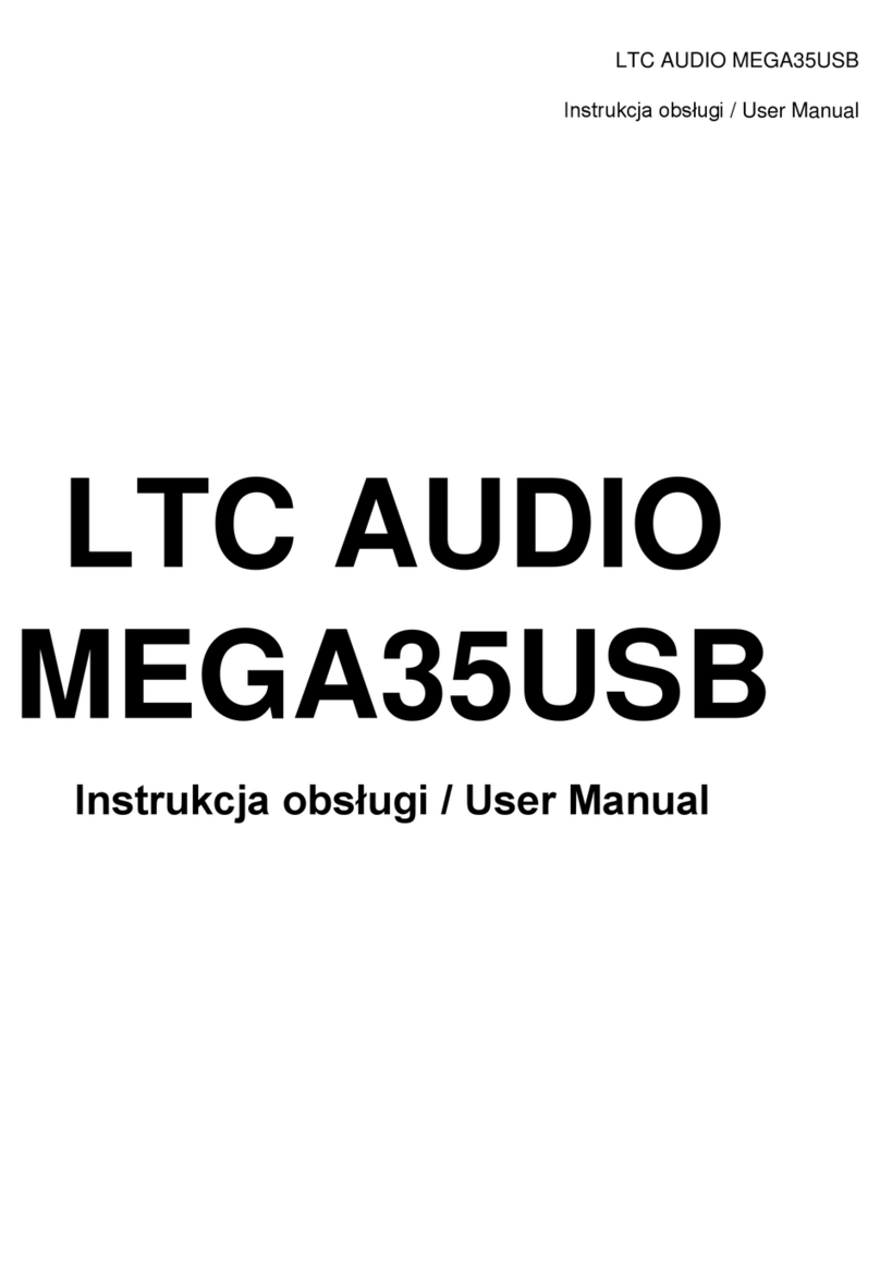 Ltc Audio MEGA35USB User manual
