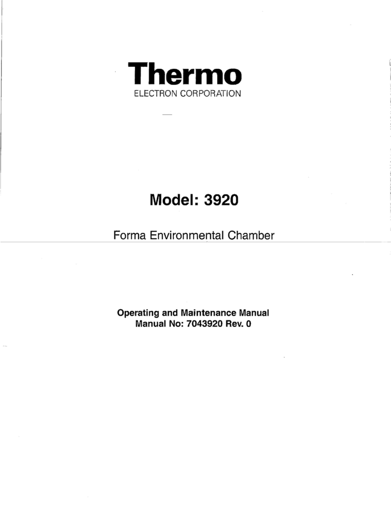 Electron Thermo 3920 Operating instructions
