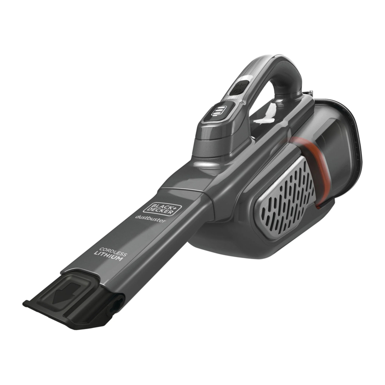 Black & Decker HHVK415B User manual