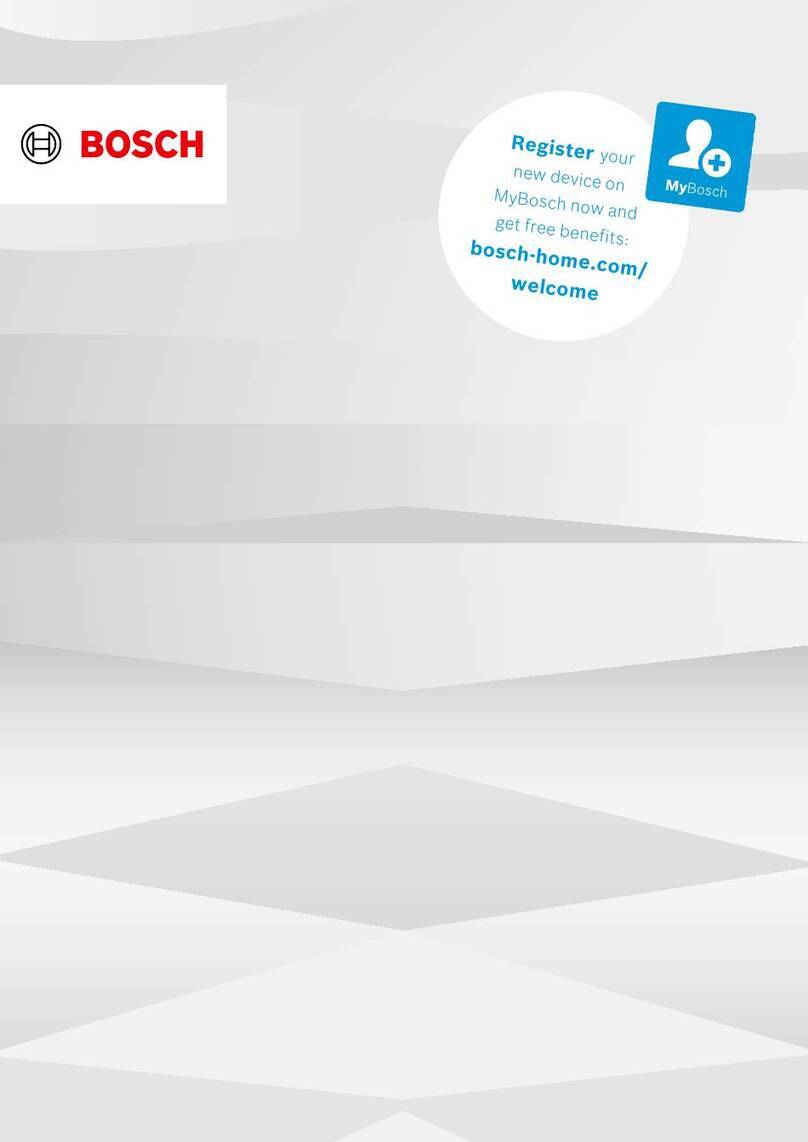 Bosch DDW88MM60B User manual