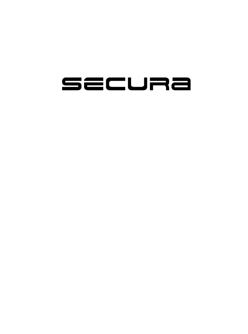 Secura S25V User guide Secura S25V User guide