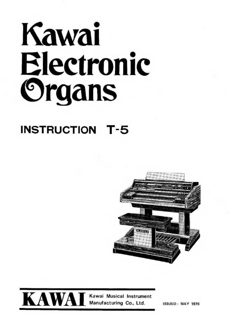 Kawai T-5 User manual