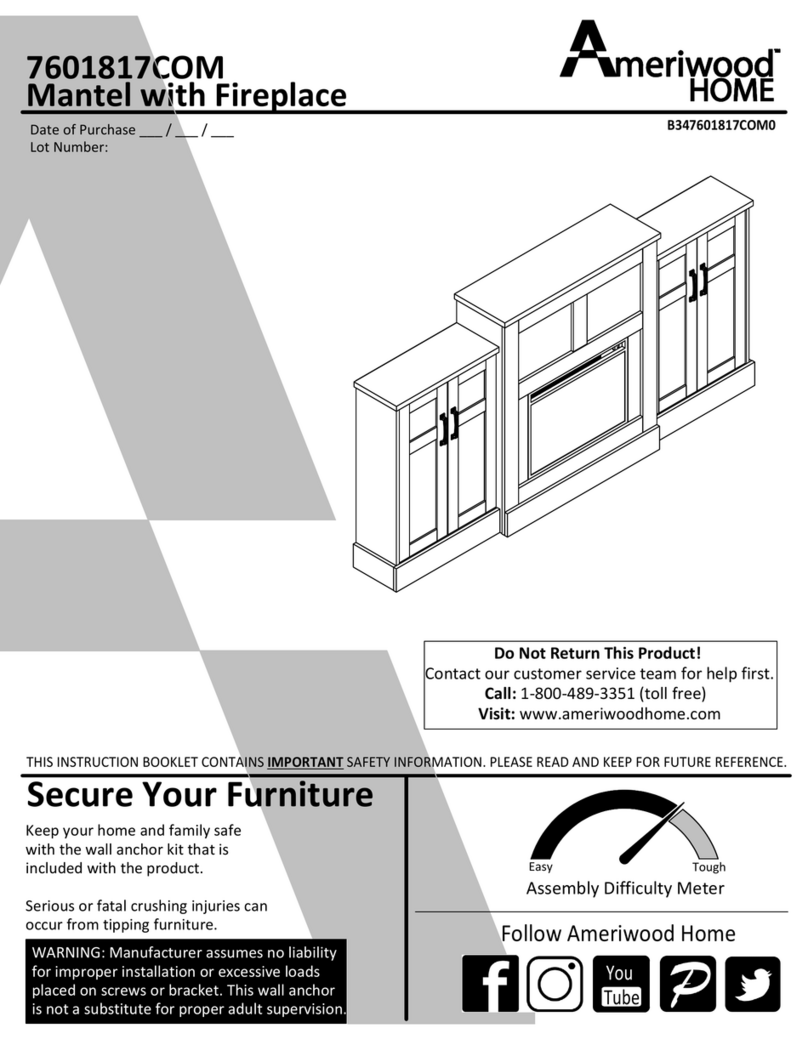 Ameriwood HOME 7601817COM User manual