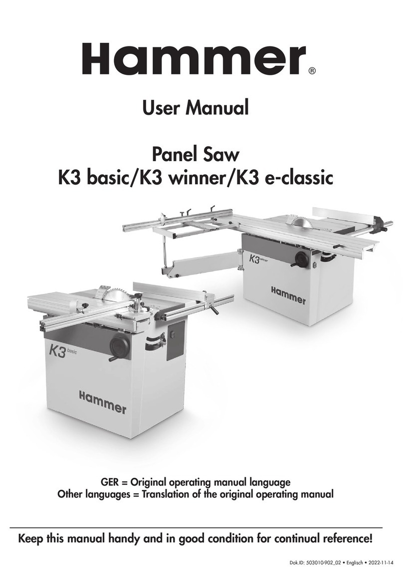 Felder Hammer K3 basic User manual