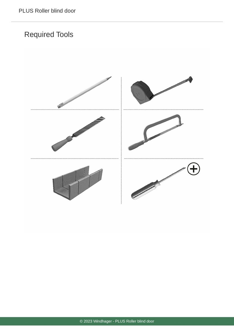 Windhager PLUS User manual