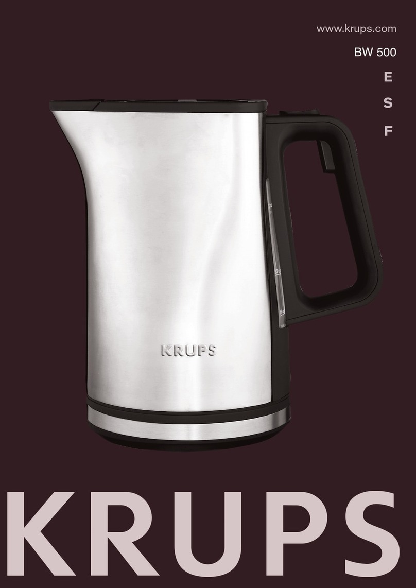 Krups BW500B55 manual