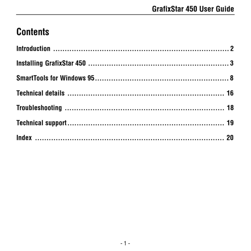 VideoLogic GrafixStar 450 User manual