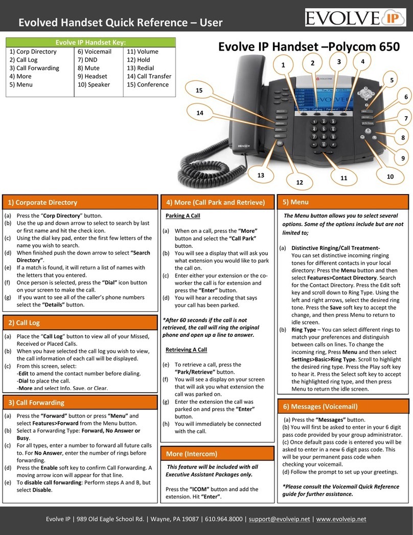 Polycom PENNNET 650 User manual Polycom PENNNET 650 User manual