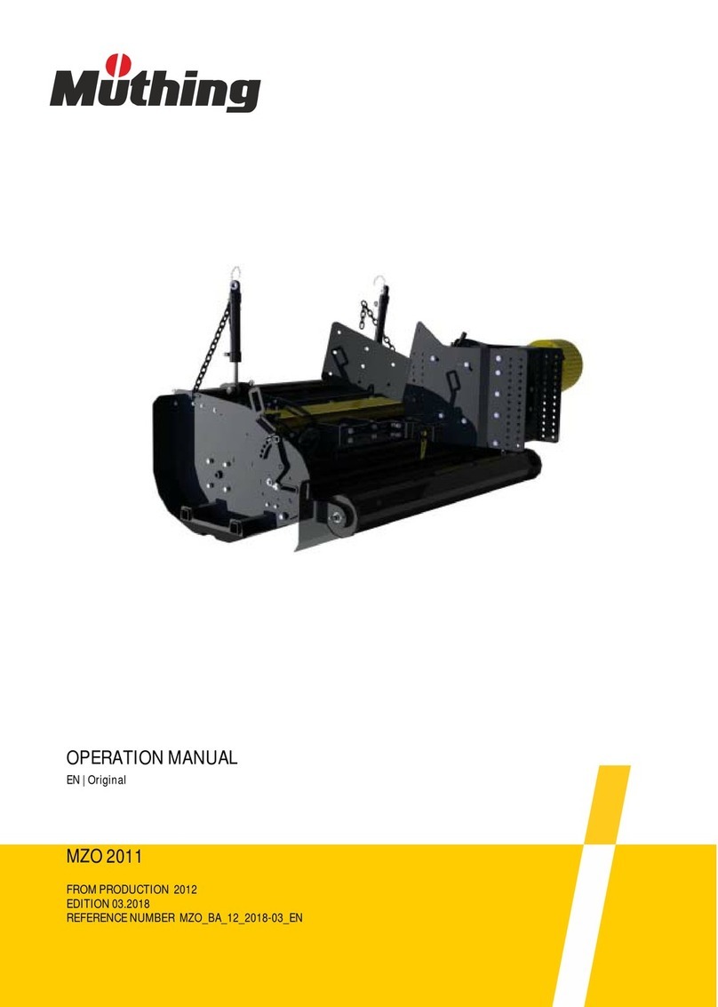Muthing MZO 2011 User manual