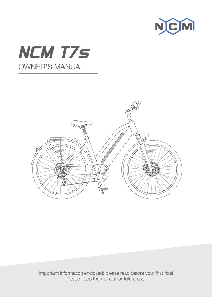 NCM T7s User manual