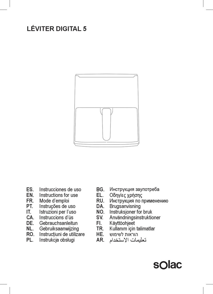 SOLAC LEVITER DIGITAL 5 User manual