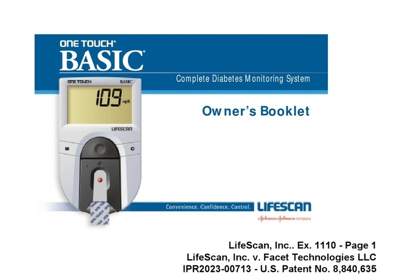 Lifescan ONE TOUCH Profile User manual