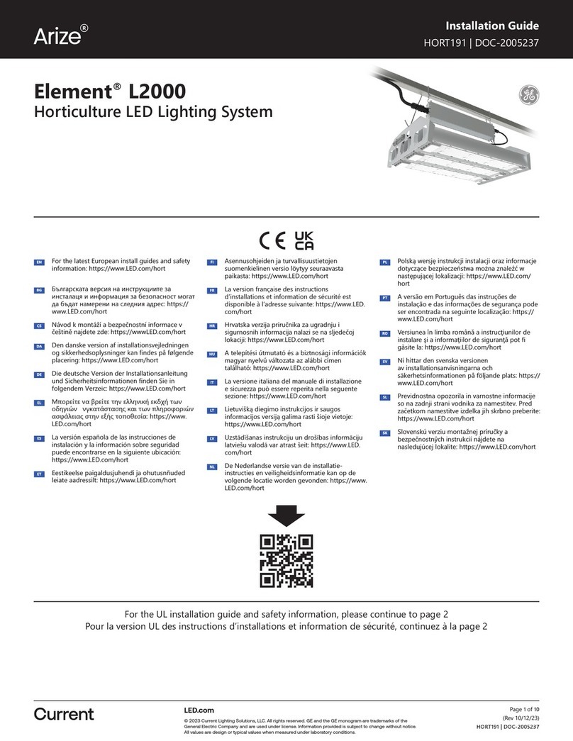 Arize Element L2000 User manual