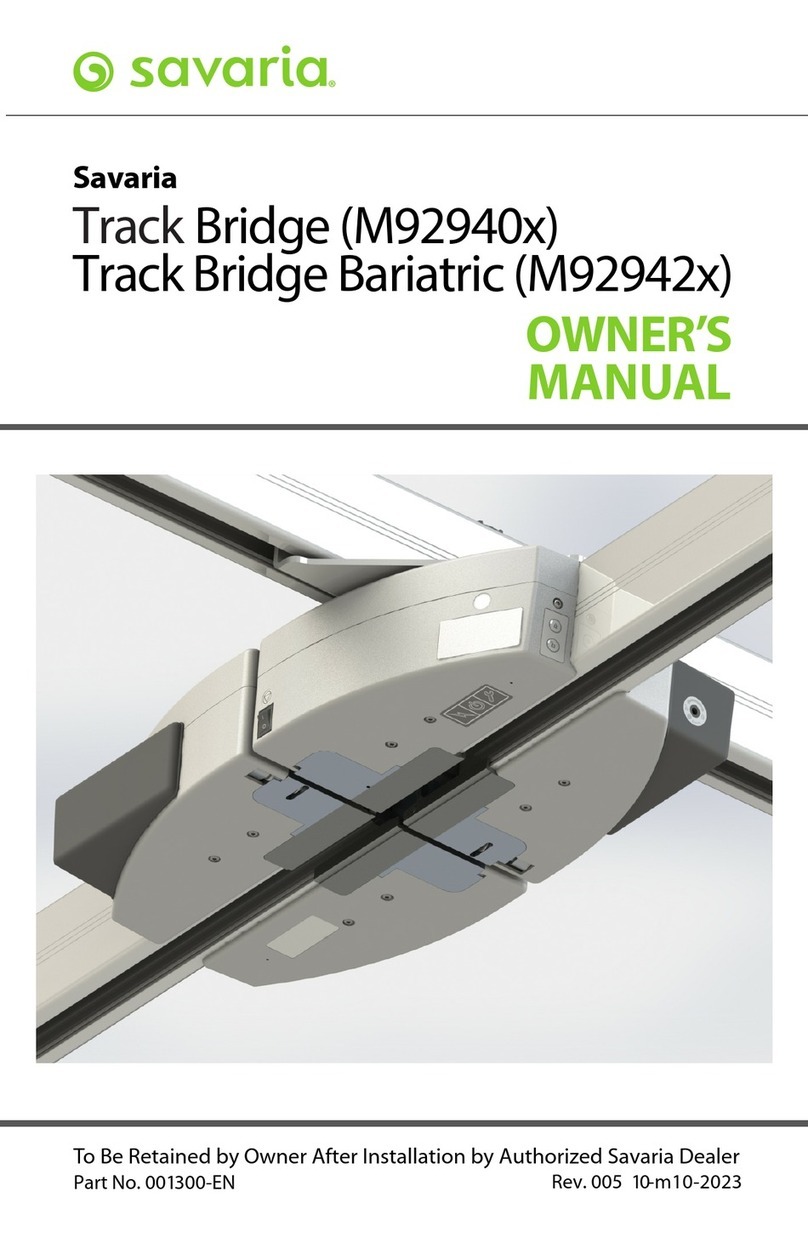Savaria Track Bridge User manual