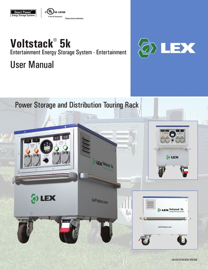Lex Voltstack 5k User manual