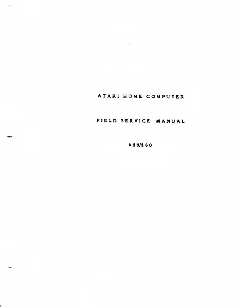 Atari 400 Quick start guide