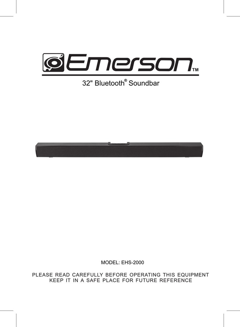 Emerson EHS -2000 User manual Emerson EHS -2000 User manual