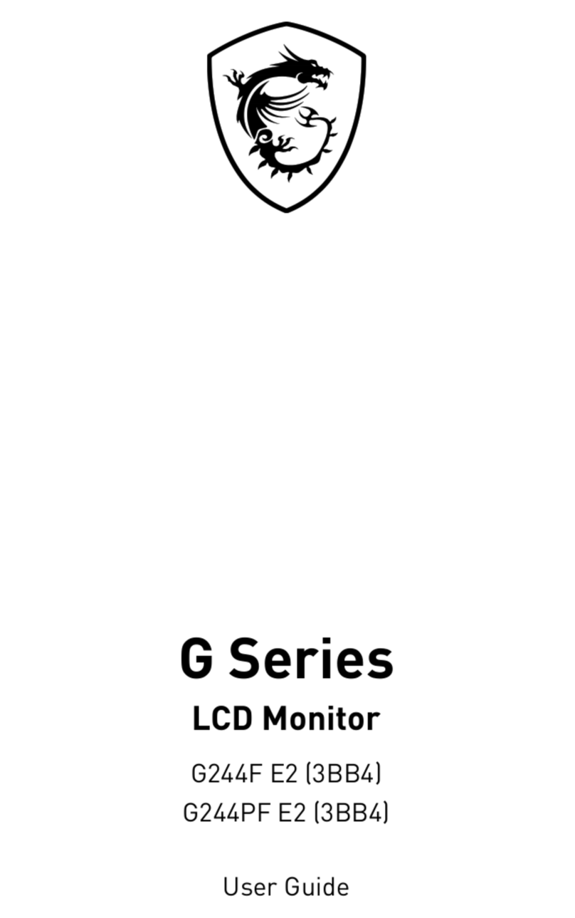 MSI G244F E2 (3BB4) User manual