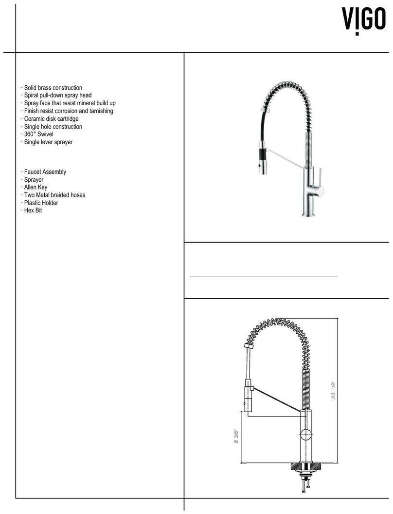 VIGO VG02027CHK2 User manual