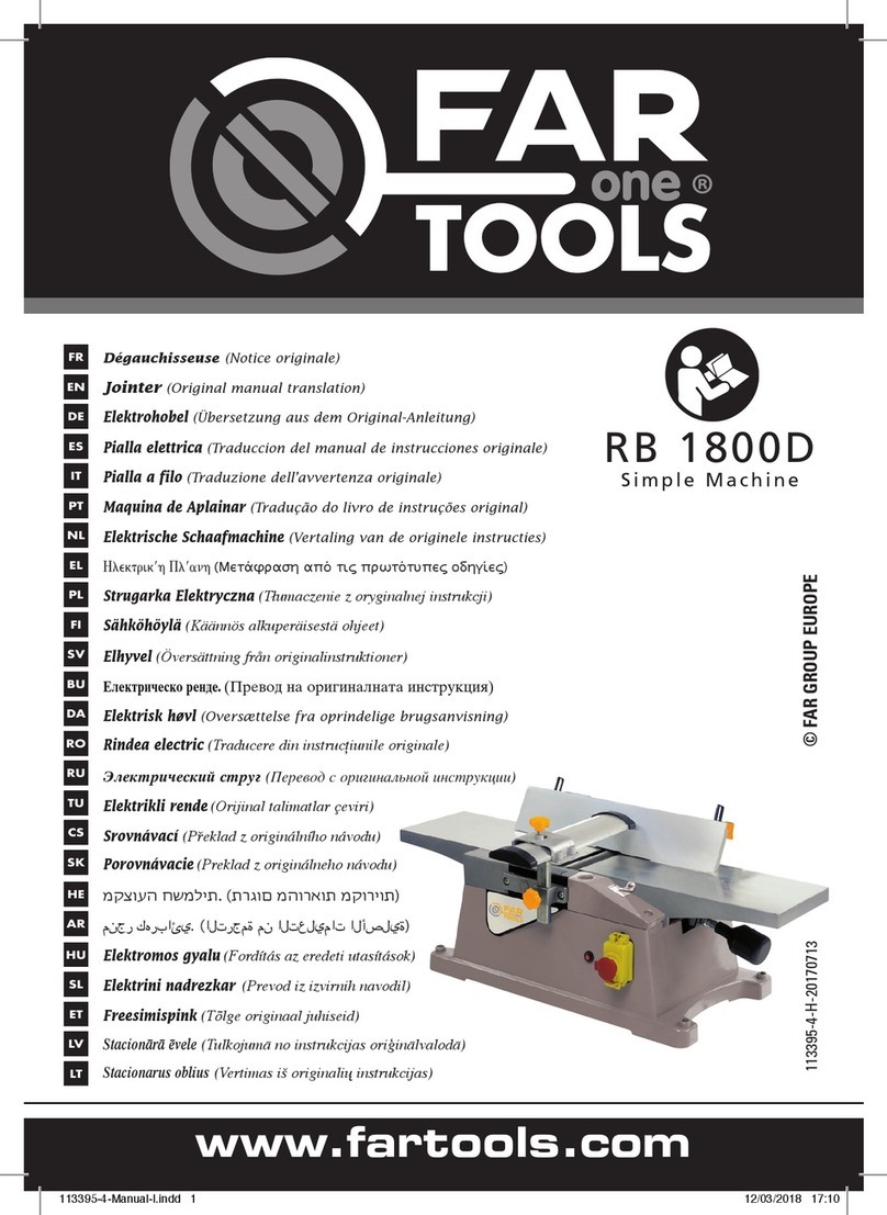 Far Tools 113395 Use and care manual