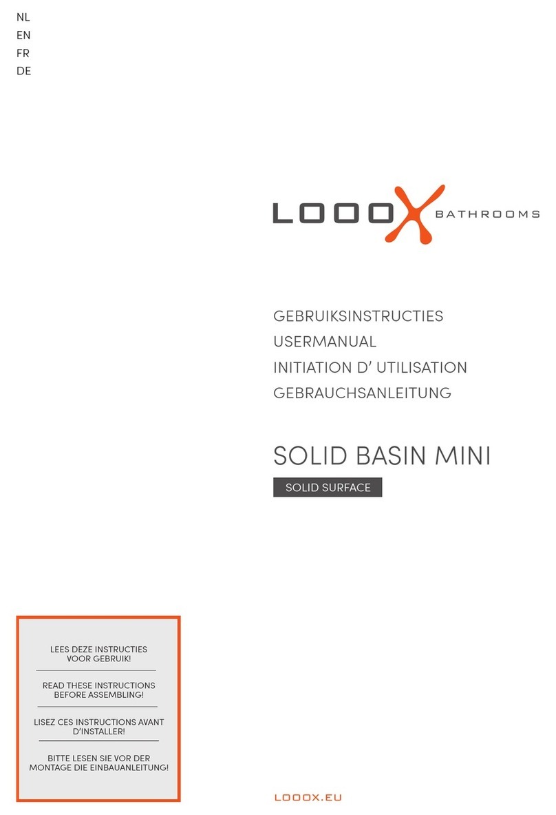 LOOOX SOLID BASIN MINI User manual LOOOX SOLID BASIN MINI User manual