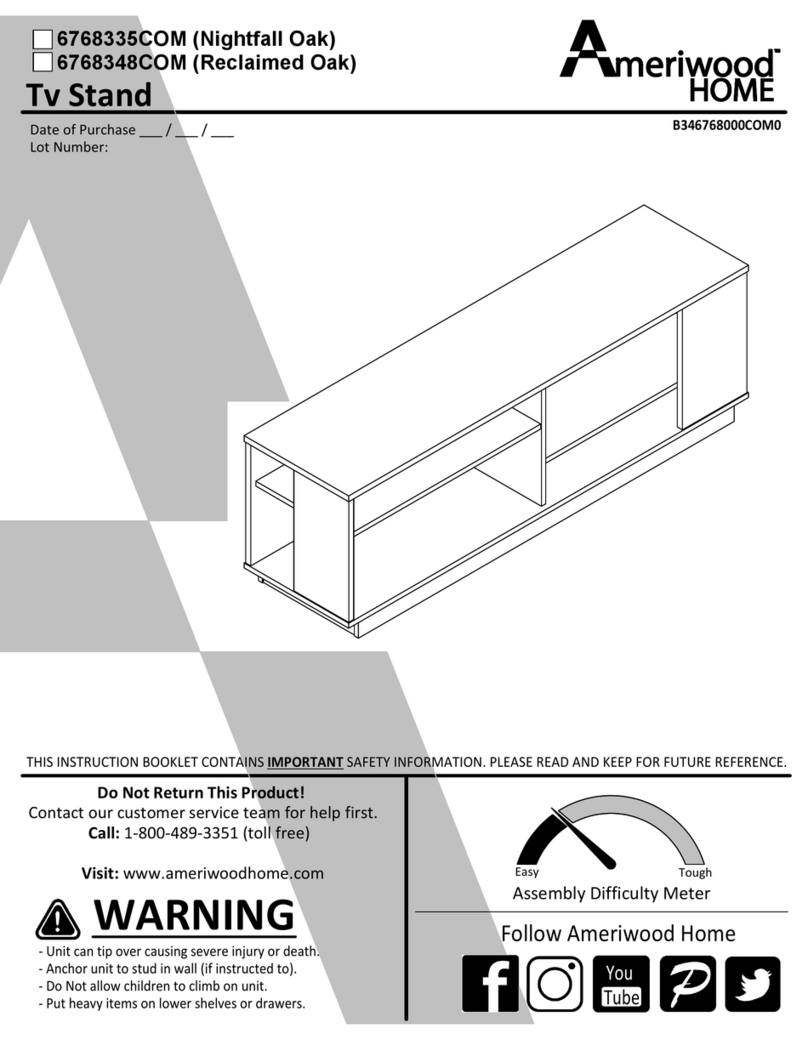 Ameriwood HOME 6768335COM User manual Ameriwood HOME 6768335COM User manual