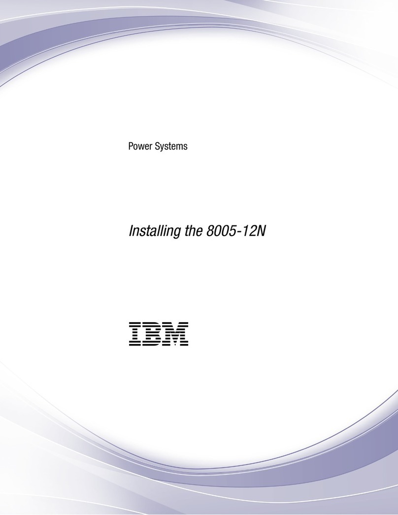 IBM Power Systems 8005-12N Instruction Manual