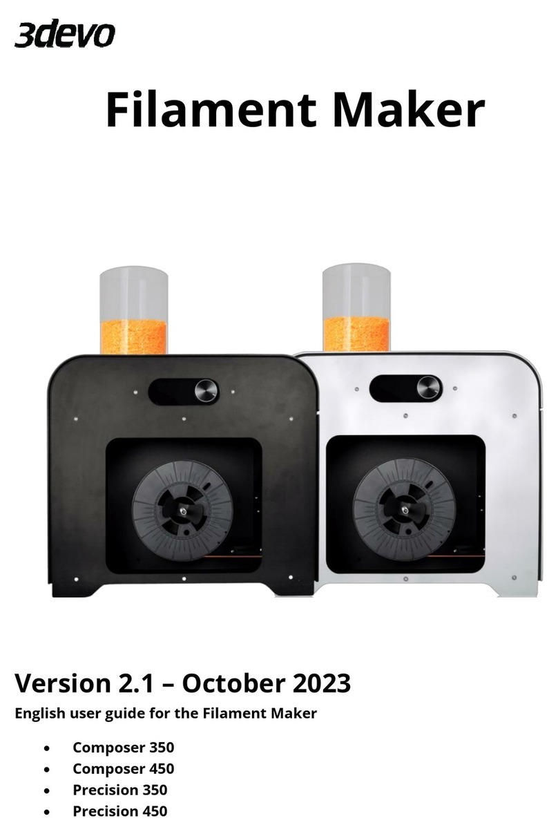 3devo Composer 35 User manual