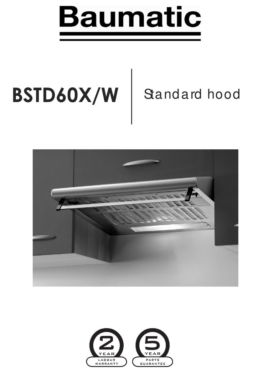 Baumatic BSTD60X User manual
