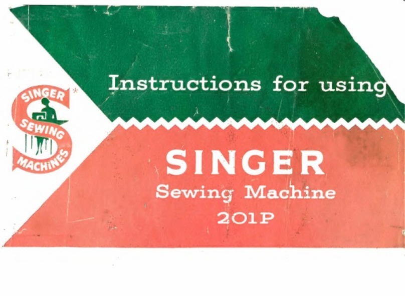 Singer 201P Installation and operation manual