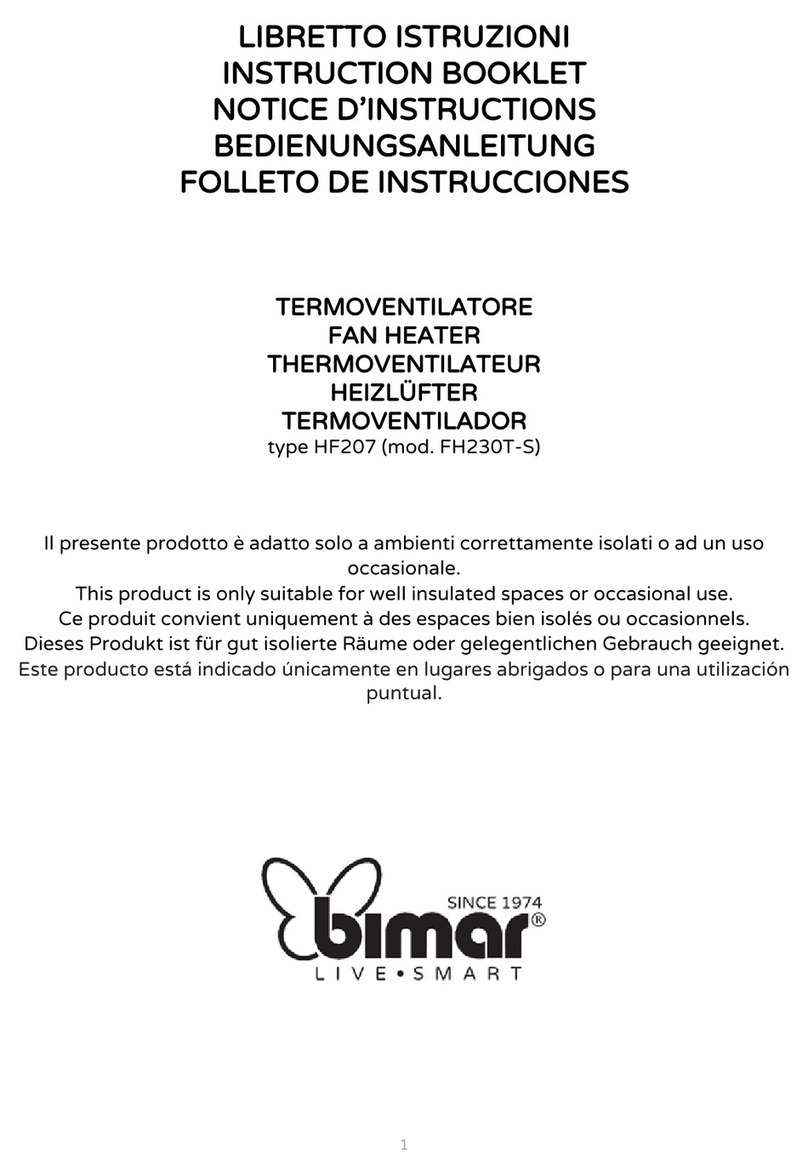 Bimar HF207 User manual