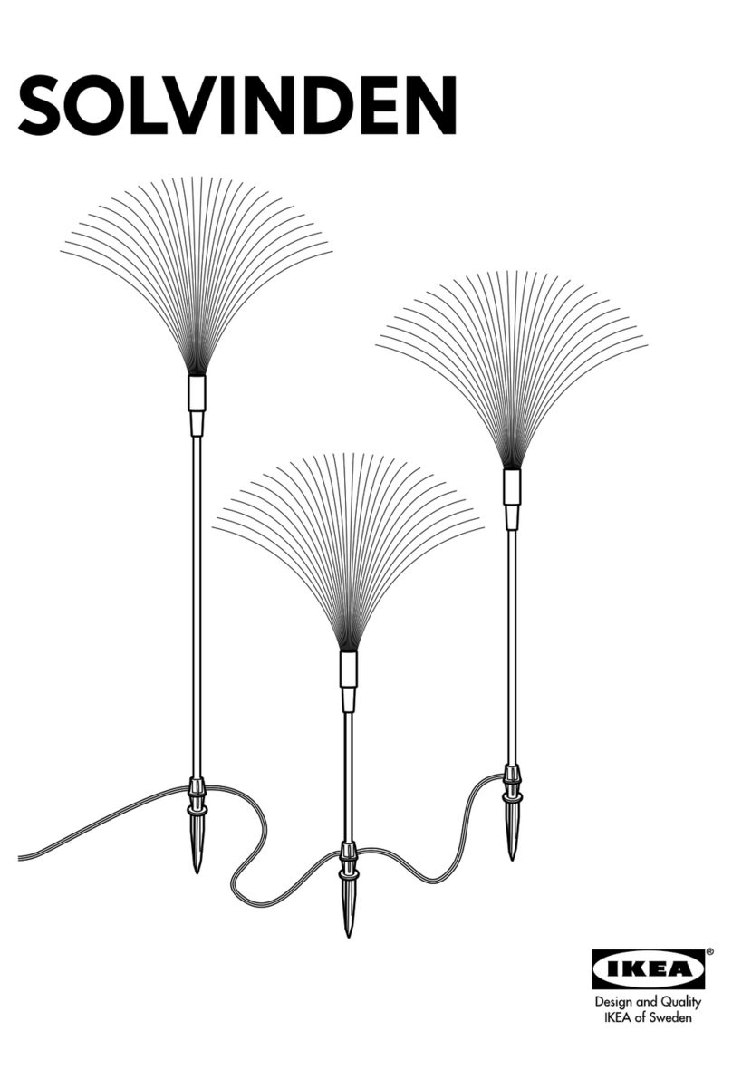 IKEA SOLVINDEN User manual