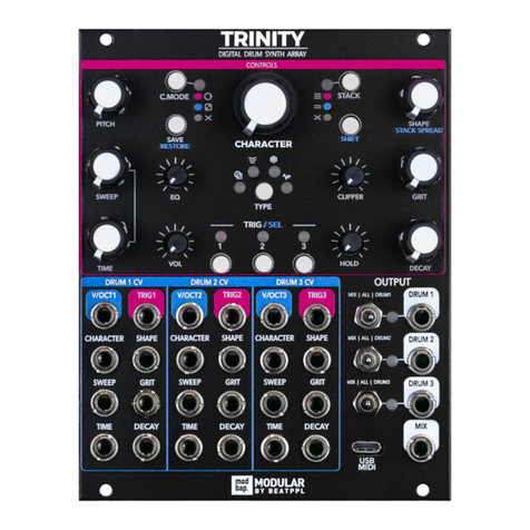 Beatppl Modbap Modular Tinity User manual