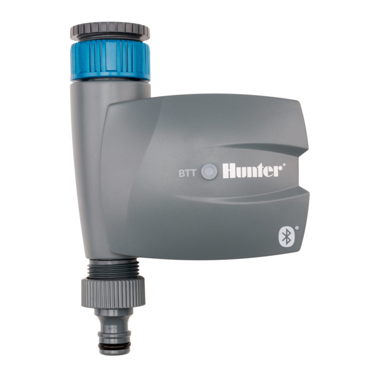 Hunter BTT User manual